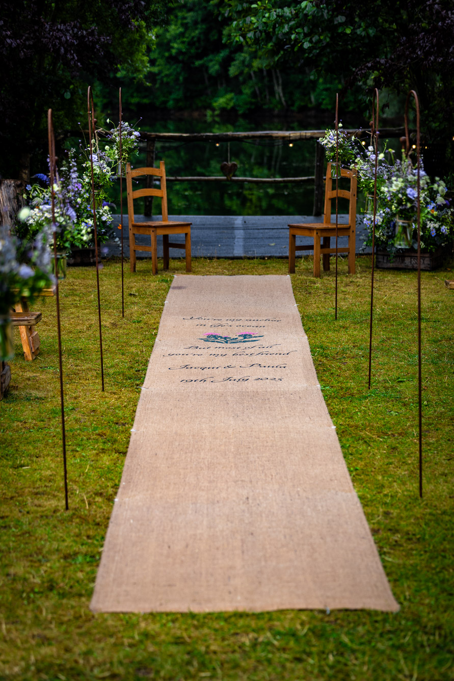 Deb Reed Celebrant Colchester Essex, performing the ceremony at Jacqui and Paulas wedding.
